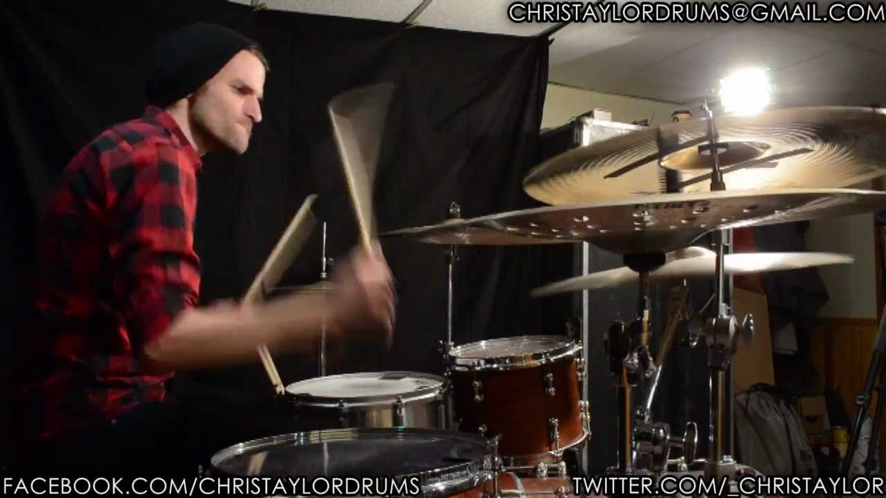 Chris Taylor - Pierce The Veil - The First Punch Drum Cover