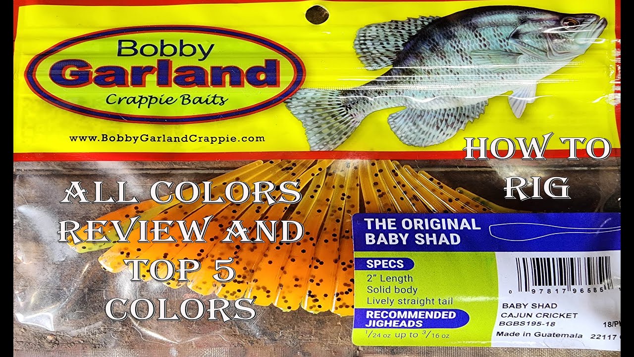 HOW TO USE A BOBBY GARLAND MINNOW RIG, AND TOP COLOR REVIEW PLUS