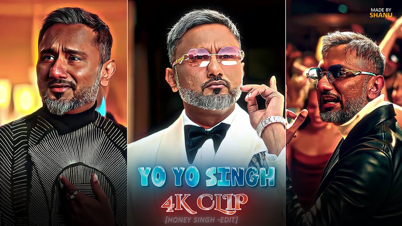 HONEY SINGH (TWIXTOR-EDIT) | BEST CLIPS FOR EDITING | 4K 60FPS SHXNU_EDITS