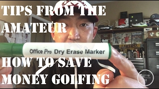 Golf Hacks: Erasable Impact Tape