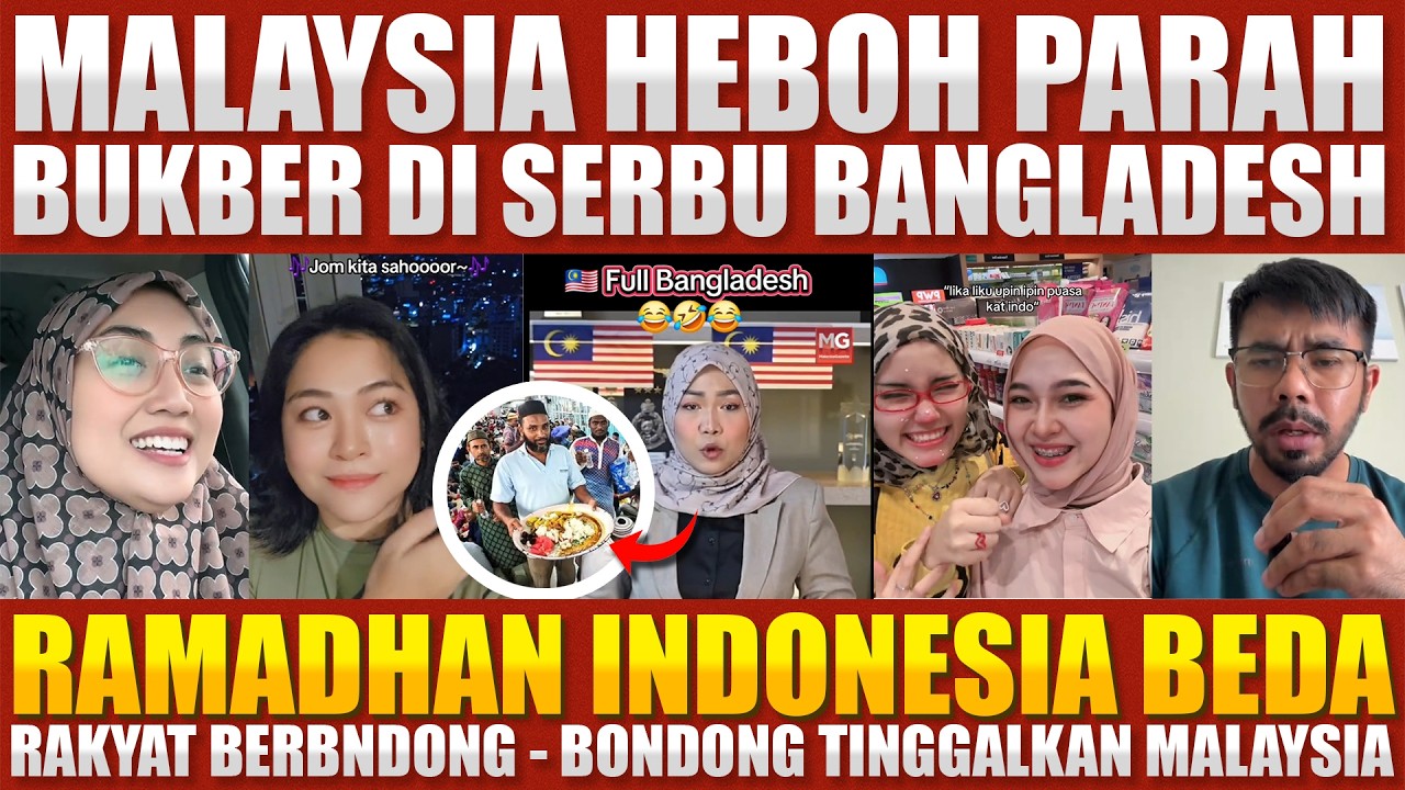 MALAYSIA HEBOH PARAH‼️Berbondong - Bondong Ke INDONESIA‼ Ramadhan 🇲🇾 DI Penuhi BANGLADESH