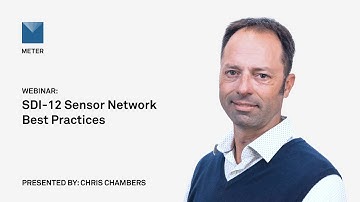 Webinar—Best practices for SDI 12 sensor networks