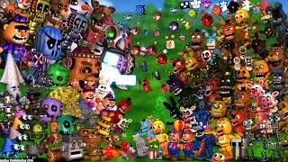 FNAF world update 2 - HARD MODE 2#