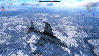 AV-8A Harrier Thrust Vector Kill | War Thunder