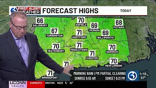 Technical Discussion: Clouds to start with showers for your Monday morning