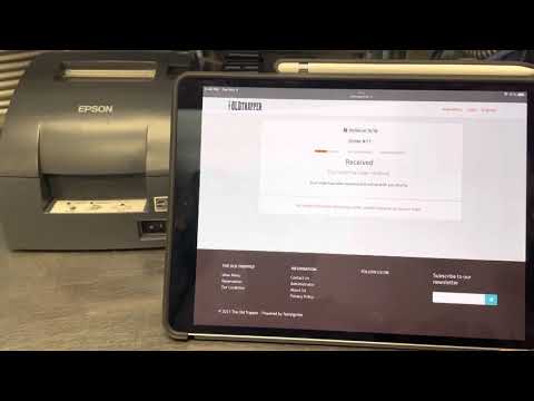 Tastyigniter printer integration system for Epson kitchen Printers