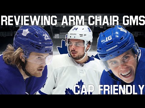 Reviewing Arm Chair GMs on Capfriendly 