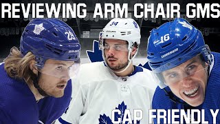 Reviewing arm chair gms on capfriendly: trading matthews, marner and
nylander??