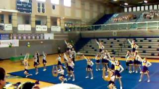 Eagle Middle School Cheerleading competition 2011