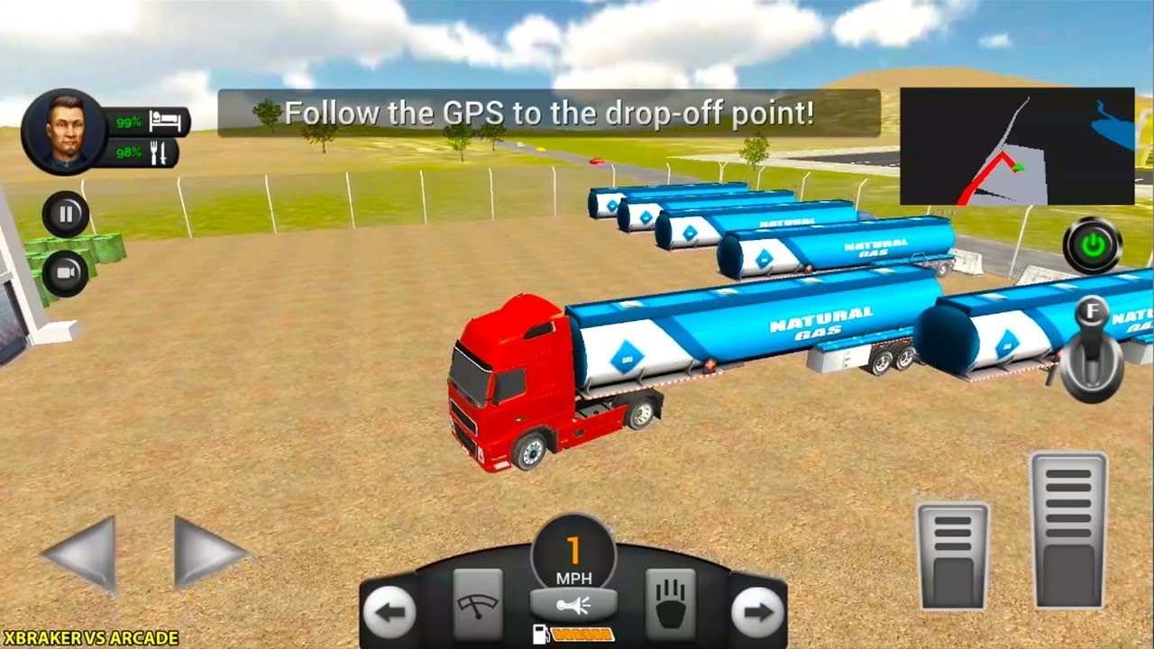 Real Truck Driving Simulator Natural Gas Transport Best Android Gameplay YouTube