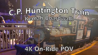 C.P. Huntington Train at Kemah Boardwalk | 4K On-Ride POV