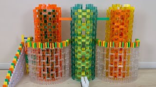 Satisfying Domino Effects Ft. B 16 Dominoes