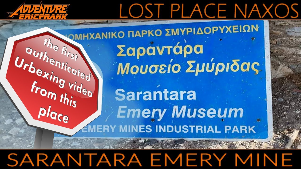 Sarantara Emery Mines, virgin place, urbex-special