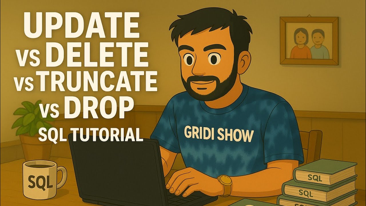 SQL Tutorial 2025: UPDATE, DELETE, TRUNCATE, DROP Explained with Real ...
