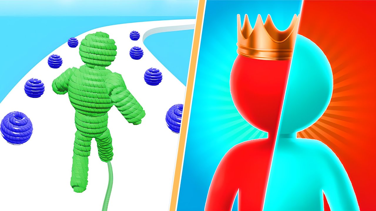 Giant Rush | Rope-Man Run Big Update Android iOS Gameplay Walkthrough ...