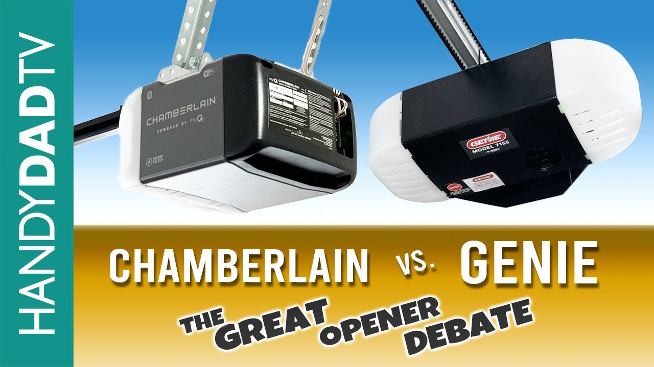 Genie Vs Chamberlain: Ultimate Garage Door Opener Showdown
