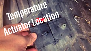2008-2011 Ford Focus Temperature Door Actuator Replace