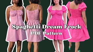 Spaghetti Dream Frock Tutorial