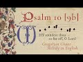 Psalm 10 9b Why Standest Thou Far Off O Lord Ut Quid Domine English Gregorian Psalm Tone Psalm 10 9b Why Standest Thou Far Off O Lord Ut Quid Domine English Gregorian Psalm Tone