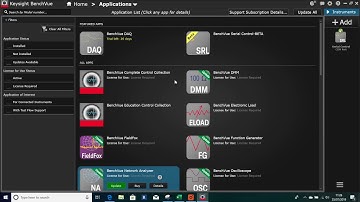 DAQ970A BenchVue Setup