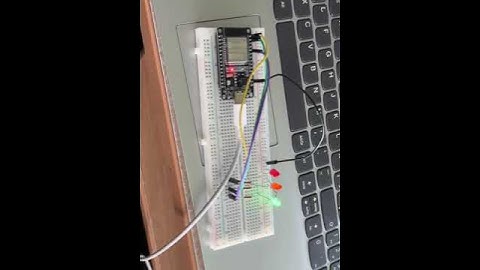 Programación ESP 32 - encendido de 3 Leds