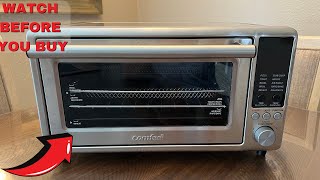 COMFEE' Toaster Oven Air Fryer FLASHWAVE™ Ultra-Rapid Heat Technology, Convection Toaster Oven