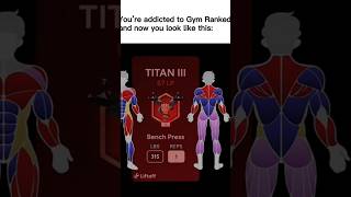 The Gym Ranked effect 🔥🔥 #gym #gymmotivation #fitness #workoutapp #liftoff
