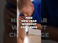 FREE 2026 Workout Challenge - your winter arc starts NOW! #shorts #winterarc #homeworkouts