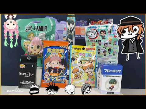 ANIME UNBOXING HAUL 22! Spy X Family JJK Demon Slayer Attack on Titan Bungo Stray Dogs