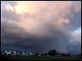 Mammatus under Anvil Cloud