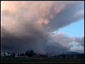 Mammatus under Anvil Cloud