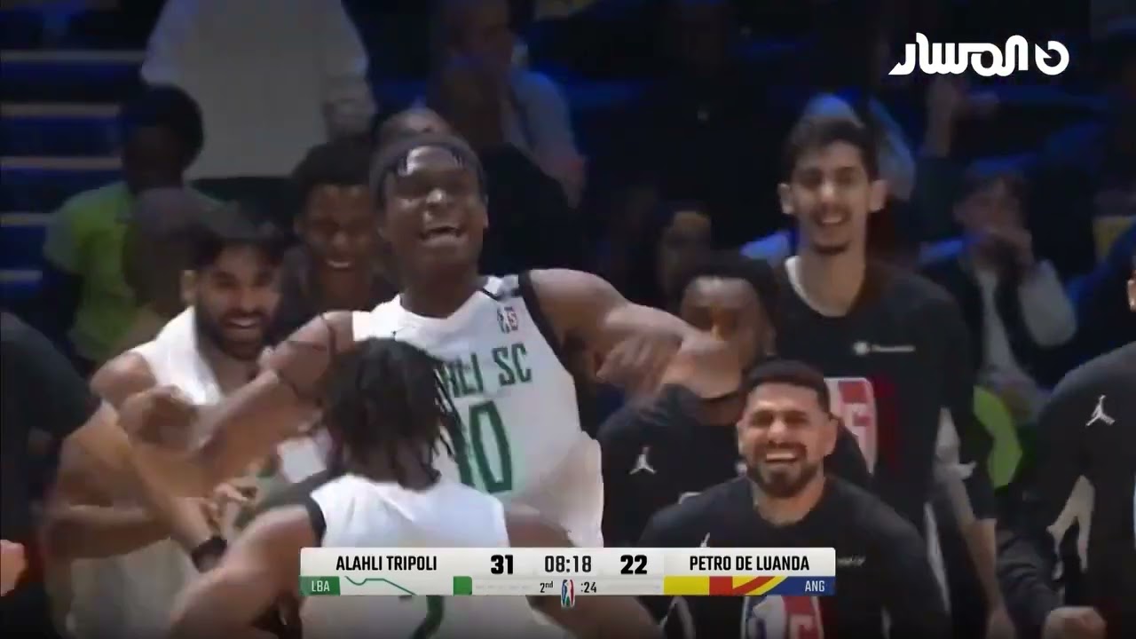 ملخص مباراة التتويج للاهلي طرابلس بالبطولة الأفريقية  البال BAL