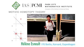 1 Local Systems in Arithmetic Geometry | Hélène Esnault, FU Berlin, Harvard, Copenhagen, B.Church TA