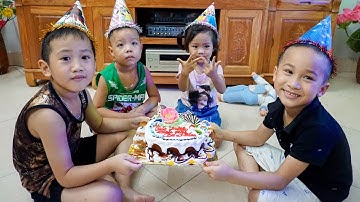 Trò Chơi Chúc mừng sinh nhật em bé 👰 Bé Nhím  👰 HAPPY BIRTHDAY BABY Birthday cake!
