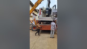 Pinnacle qv127 CNC machine loading for ⚓ DM CRANE ⚓ for truck 🚛 and vatva gidc unloading M9825660875