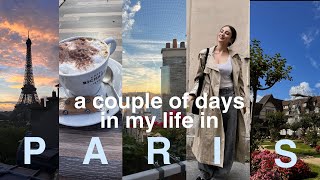 a couple days in my life in paris | studying, thrifting, beach trip