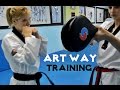 Way art taekwondo  entranement