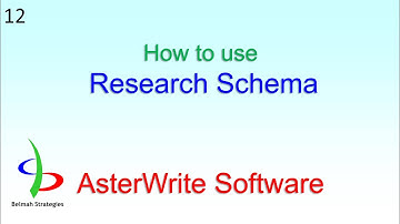 How to use a Research Schema