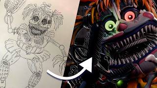 I Created Some REALLY WEIRD FNaF Fusions! | Animatronic Wheel Challenge!