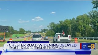 $65 million Chester Route 10 road widening project almost a year past deadline