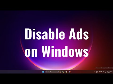 How to Disable Ads on Windows 10