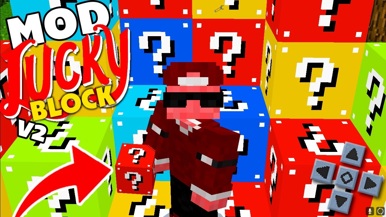 infantile systemic hyalinosis MOD LUCKY BLOCK V2 IGUAL DE PC PARA O MINECRAFT PE 1.1.4 ! (Minecraft Pocket Edition)