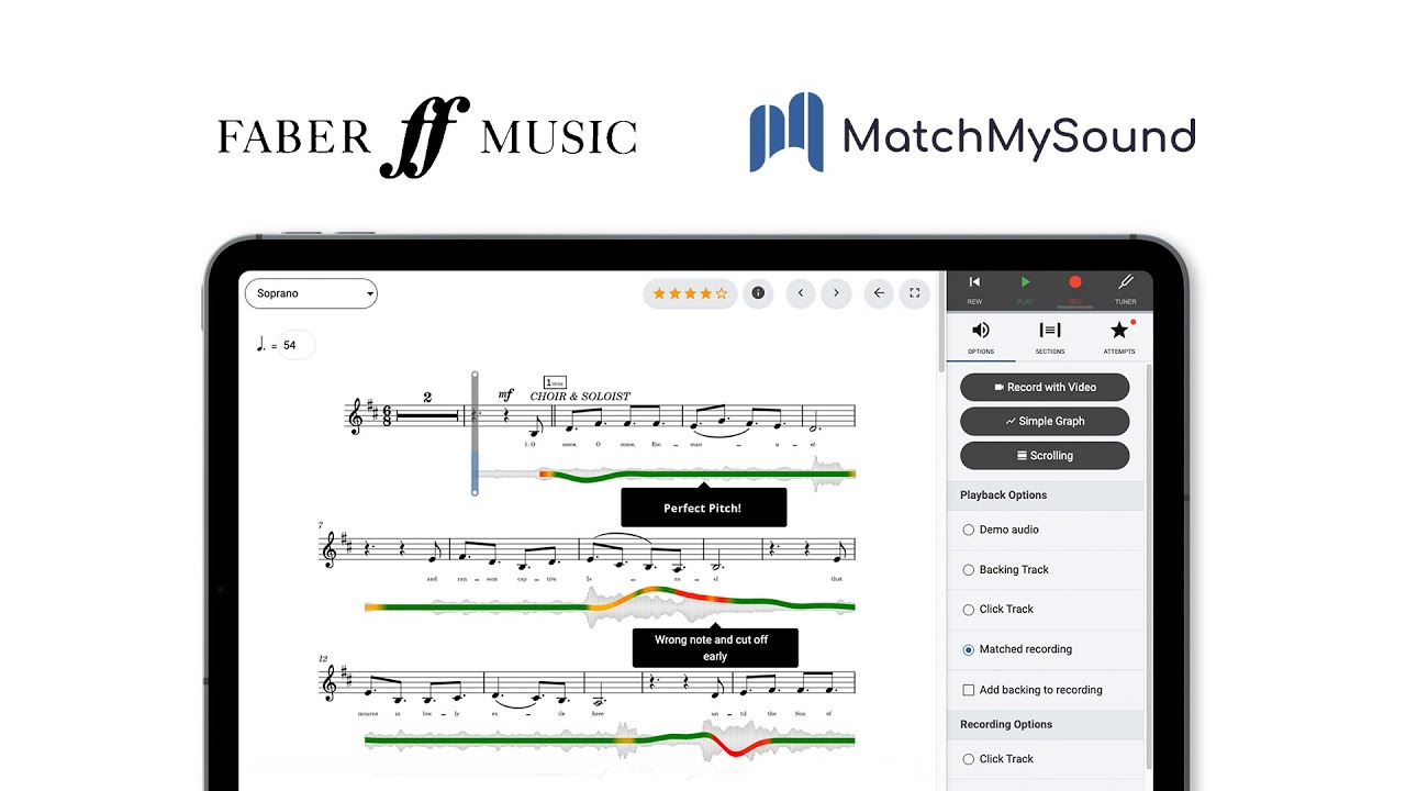 Faber Music & MatchMySound Partnership