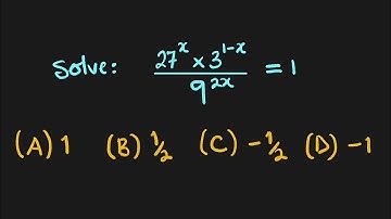 Eenvoudige exponentiële vergelijking
