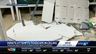 Celebrity Inmate falls through ceiling in failed escape attempt in Iowa Profile