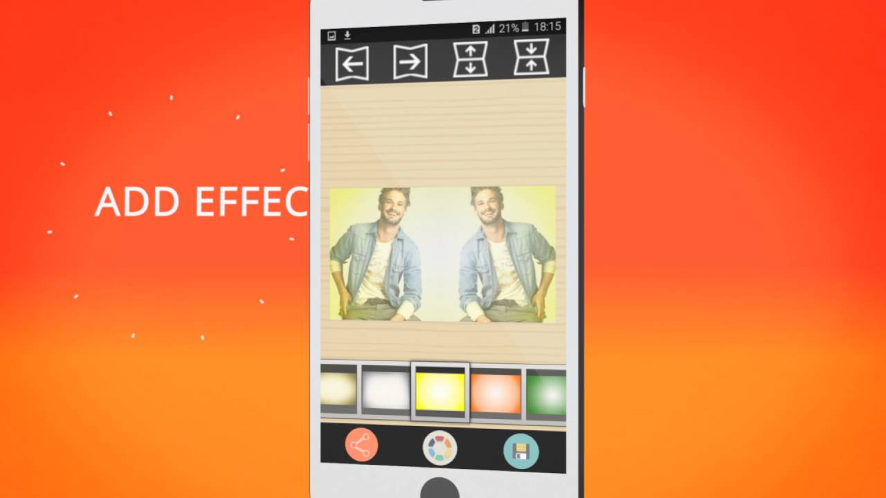Photo Mirror editor YouTube