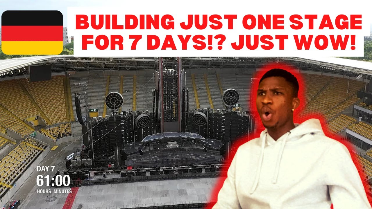 Rammstein - Europe Stadium Tour (Time Lapse) | REACTION - RAMMSTEIN GOT ...