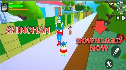 I Saved Shiro And Heroes in Shinchan 3D Open World Game!