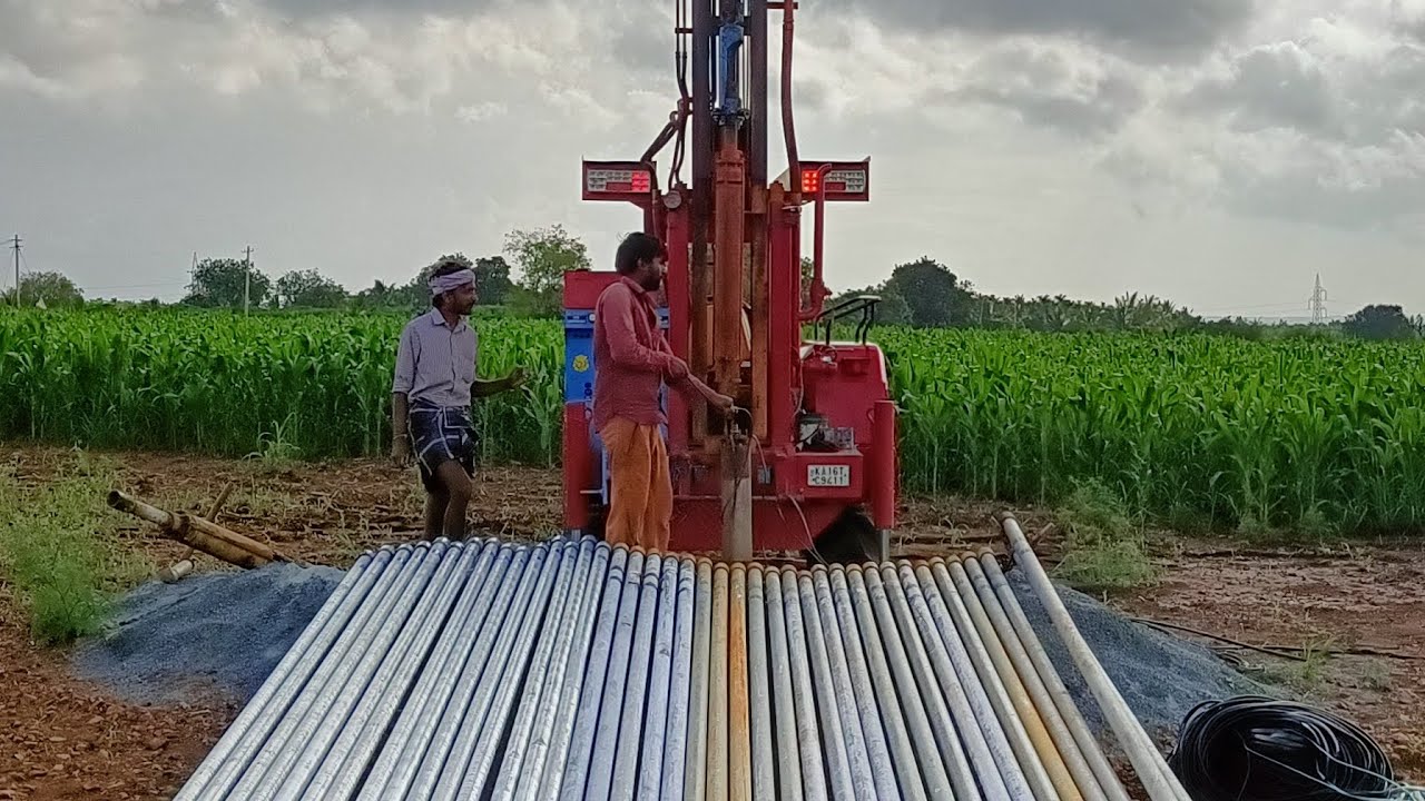 ಬೋರ್ವೇಲ್ ವರ್ಕ್ 🚂🚂 ಅನ್ಲಿಫ್ಟಿಂಗ್ 850 ಅಡಿ 10hp ಮೋಟಾರ್