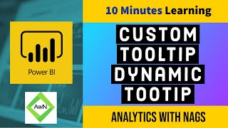 Power BI Tutorial (14/50) - How to Create Custom Tooltip or Dynamic Tootip screenshot 5